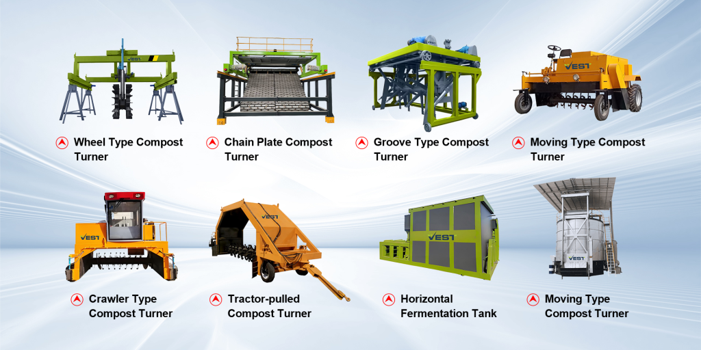 Fermentation Compost Turning Machine Series